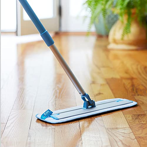 E-Cloth Deep Clean Microfiber Mop - Reusable Mop Pad for Home Cleaning, Hard Floors, Wood, Tile, or Laminate, Machine Washable, Use Wet for Cleaning or Dry for Dusting, No Refills or Spray Needed