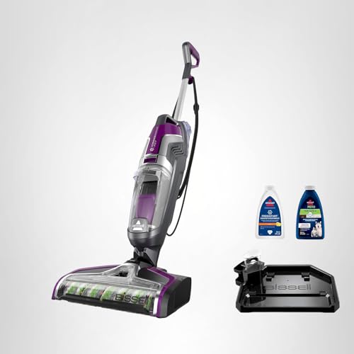 BISSELL Crosswave Pet Pro All in One Wet Dry Vacuum Cleaner and Mop for Hard Floors and Area Rugs, Purple, 2306A