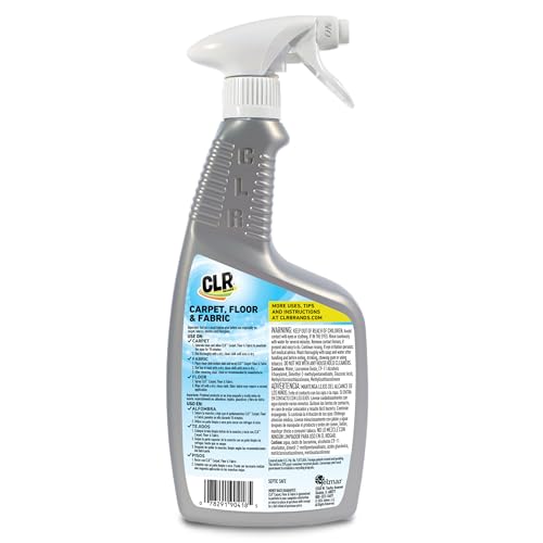 CLR Stain-Free Carpet, Floor & Fabric, Fast-Acting Stain Remover, 26 Ounce