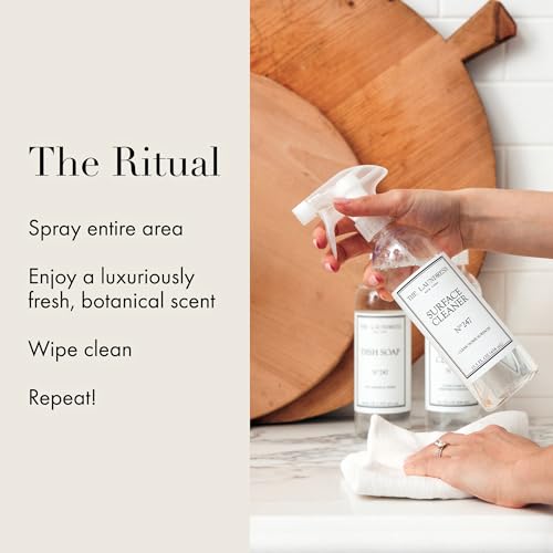 The Laundress Surface Cleaner, No. 247 Scented; Safe for Granite, Marble, Porcelain, & Wood; Bio-Based Ingredients; 15.5 Fl OZ