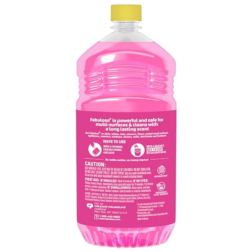 Fabuloso® Multi-Purpose Cleaner, 2X Concentrated Formula, Watermelon Scent, 56 fl oz (pack of 6)
