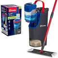 O-Cedar H2prO Flat Mop System | Quick Everyday Cleaning | Dual-Tank Fresh Water System | Machine Washable Reusable Microfiber Mop Pad | Safe on Hardwood, Tile & Vinyl Floors