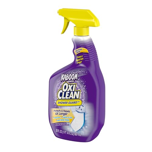 OxiClean Shower Guard Daily Shower Cleaner, 30 oz., Protects & Repels Stains