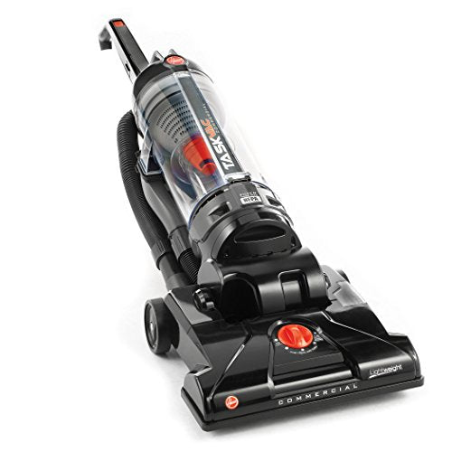 Hoover Commercial TaskVac Vacuum Cleaner, Bagless Upright Vac for Carpet, Lightweight, 35 Foot Cord, Easy Maintenance, with Accessory Pack, Powerful Vacuum Cleaners for Commercial Use