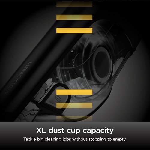 Shark UltraCyclone™ Pet Pro Plus Cordless Hand Vacuum, Powerful Suction, Handheld Vacuum for Car & Home, Pet Power Brush, Crevice Tool, Scrubbing Brush, XL Dust Cup, Black, CH951