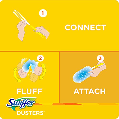Swiffer 180 Dusters Refills with Febreze Lavender Vanilla & Comfort Scent, 12 Count