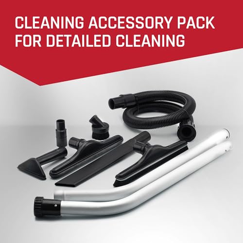 Hoover Commercial Shoulder Vac Pro Bagged Backpack Vacuum Cleaner, Lightweight, Chiropractic Design, HEPA Media Filtration, Corded Vacuum Cleaners for Commercial Use on Carpet and Hard Floors