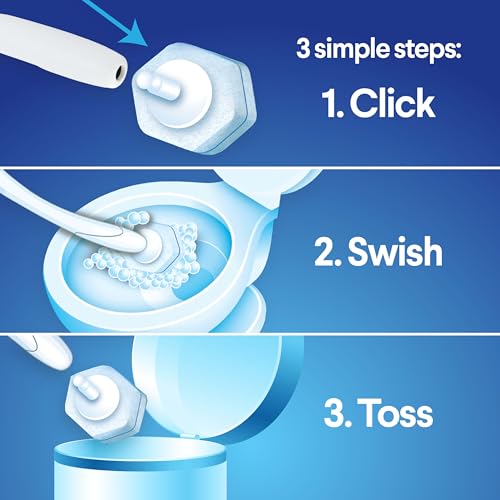 Clorox ToiletWand Disinfecting Refills, Disposable Wand Heads, 30 Count (Package May Vary)
