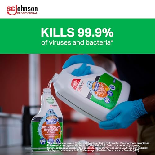 SC Johnson Professional Scrubbing Bubbles Disinfectant Restroom Cleaner, 32oz / Case Qty 8