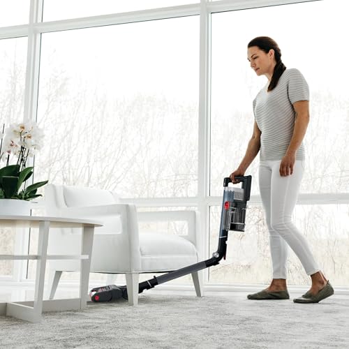 Shark Stratos Cordless Vacuum with Clean Sense IQ and DuoClean PowerFins, MultiFlex Wand, Includes Duster Crevice Tool & Anti-Allergen Brush, Up to 40 Minute Runtime (Renewed)
