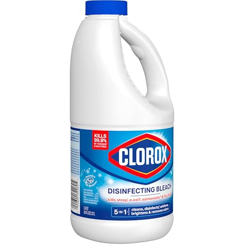 Clorox Disinfecting Bleach, 43 Fluid Ounces (Package May Vary)