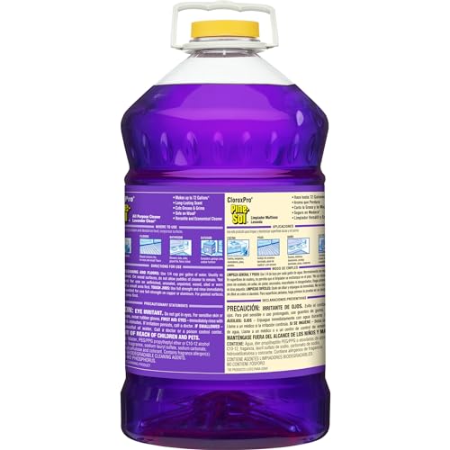 CLOROXPro Pine-Sol All Purpose Cleaner, Lavender Clean, 144 Fl Oz, Pack of 3 (Package May Vary)