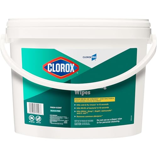 CloroxPro Clorox Disinfecting Wipes, Fresh Scent, 700 Count