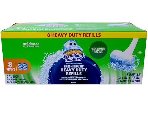 Scrubbing Bubbles Fresh Brush Heavy Duty Refill 8 Count