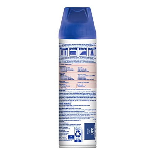 Lysol Fabric Disinfectant Spray, Sanitizing and Antibacterial Spray, For Disinfecting and Deodorizing Soft Furnishings, Lavender Fields 15 Fl. Oz (Pack of 3)