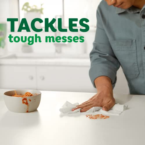 Bounty Paper Towels Quick Size, White, 16 Family Rolls = 40 Regular Rolls
