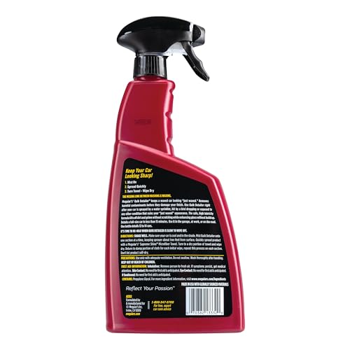 Meguiar's Quik Detailer, Mist & Wipe Car Detailing Spray, Clear Light Contaminants and Boost Shine with a Quick Detailer Spray that Keeps Paint and Wax Looking Like New, 32 oz