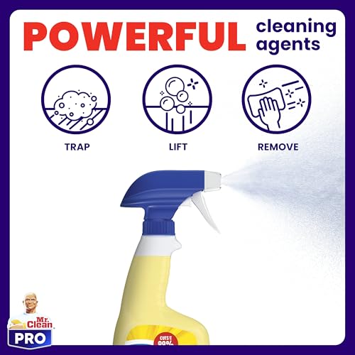 Mr. Clean PRO All Surface Cleaner, Bulk Grime Removal Spray Refill, Commercial Grade, 1 gal
