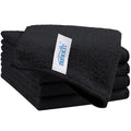 HOMEXCEL Microfiber Cleaning Cloth, Premium Microfiber Towels for Cars, Lint Free, Scratch-Free, Highly Absorbent, Reusable Cleaning Rags for Car, Household, Kitchen, Window(Black,5)