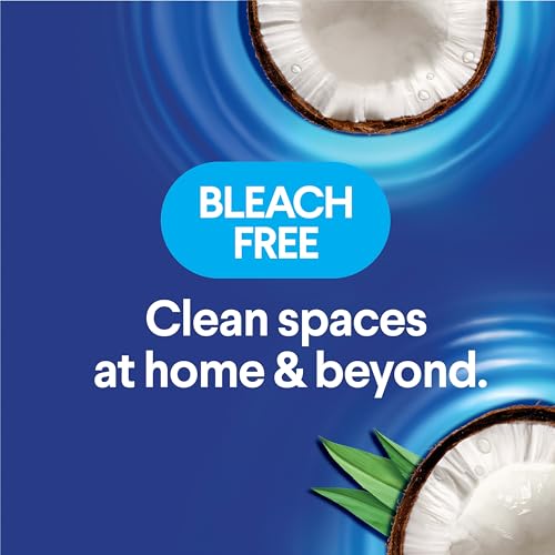 Clorox Scentiva Disinfecting Wipes, Coconut and Waterlily, 75 Count, Pack of 3 (Package May Vary)