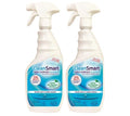CleanSmart Daily Surface Cleaner and Pet-Safe Disinfectant, Kills 99.9% of Viruses, Bacteria, 23 ounce Bottle (Pack of 2)