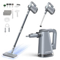 FEPPO Steam Mop & Detachable Handheld Steam Cleaner for Home and Floor Cleaning, 15s Heat-Up, 230°F Floor Steamer for Deep Cleaning with Multi-purpose Attachments Hardwood Floors, Tile,Grout,Furniture