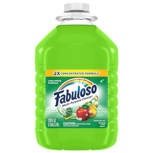 Fabuloso All Purpose Cleaner, Floor Cleaner, Makes 64 Gallons per Bottle - 128oz