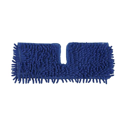 Clorox Ready Flip Spray Mop Refill Pad Machine-Washable Dual-Use Chennille & Microfiber Head, Blue