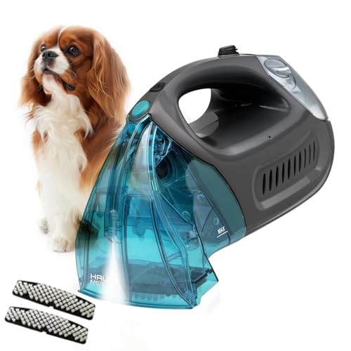 Hausmeister Hydroflex Carpet Cleaner Machine, Upholstery Cleaner Machine for Couch, Car Seats & Pet Stains, 500W Powerful Handheld Deep Cleaner with 3 Brush Heads (Machine + 0 solution)