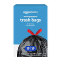Amazon Basics Multipurpose Drawstring Trash Bags, 30 Gallon Capacity, Tear Resistant, 50 Count (Previously Solimo)