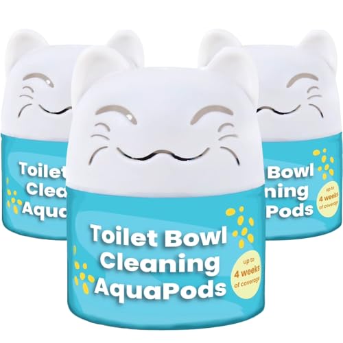 Simple Life Toilet Bowl Cleaner | Automatic Long-Lasting Toilet Bowl Cleaner Tablets | Easy-To-Use, Septic Safe Toilet Cleaner in Bottle | Powerfully Cleans and Prevent Stain Build Up | 3 Count