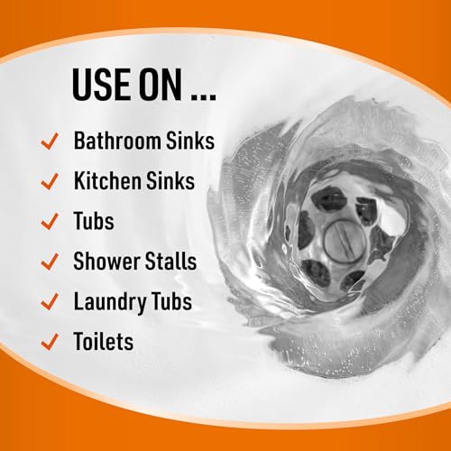 CLR Clog-Free Drain, Pressurized Drain Opener, 4.5 Ounce Aerosol Can