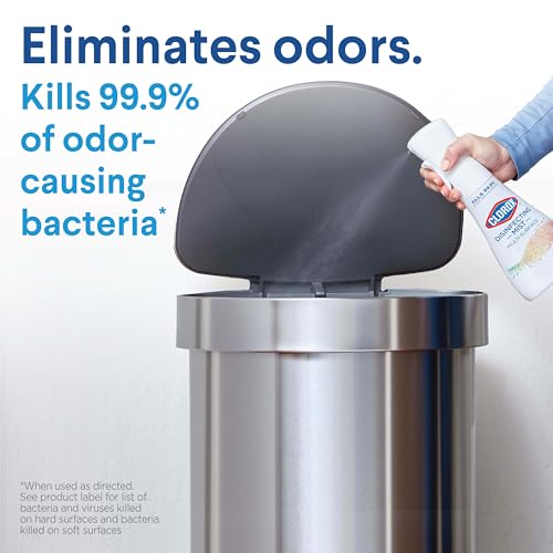 Clorox Disinfecting Mist, Lemon and Orange Blossom, 1 Spray and 1 Refill, 16 oz Each