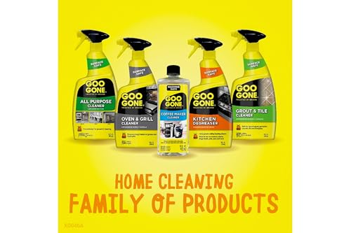 Goo Gone Oven & Grill Cleaner, Surface Safe, Removes Tough Baked-On Grease & Food Spills, Foaming Action, 14 fl oz