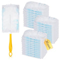 30 Count Duster Refills Compatible with Dusters 180° Handle Dusters, 180° Heavy Duty Multi-Surface Duster Replacement with 1 Standard Handle, Unscented