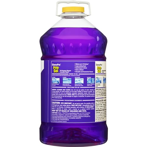 CLOROXPro Pine-Sol All Purpose Cleaner, Lavender Clean, 144 Fl Oz, Pack of 3 (Package May Vary)