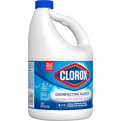 Clorox Disinfecting Bleach, 121 Fluid Ounces (Package May Vary)