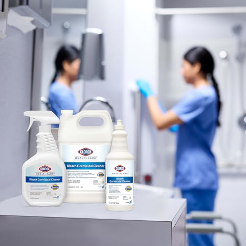 Clorox Healthcare Bleach Germicidal Cleaner Refill, 128 Fluid Ounces (Package May Vary)