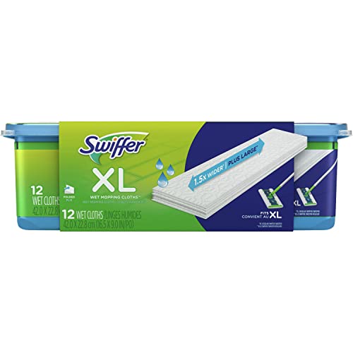Swiffer Sweeper XL Wet Mopping Pads,White