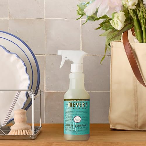 MRS. MEYER'S CLEAN DAY All-Purpose Cleaner Spray, Basil, 16 fl. oz