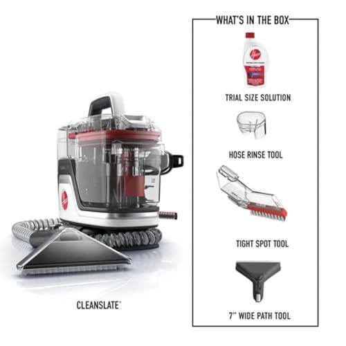 Hoover FH14000 Cleanslate Portable Carpet Cleaner (Renewed)