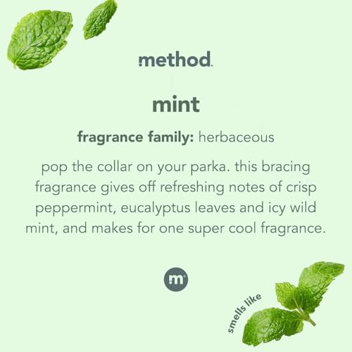 Method Glass Cleaner, Mint, 28 Ounces, 1 pack, Packaging May Vary