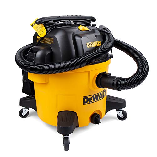 DEWALT 9 Gallon Wet/Dry VAC, Heavy-Duty Shop Vacuum with Attachments, 5 Peak HP, with Blower Function, DXV09PA