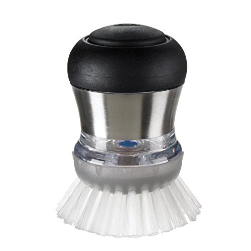OXO Steel Soap Dispensing Palm Brush Refills, 2-Pack