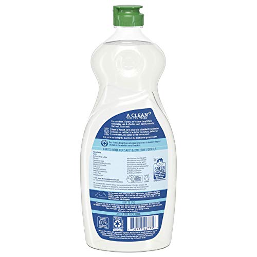 Seventh Generation Dish Liquid - 25 oz - Free & Clear - 2 pk
