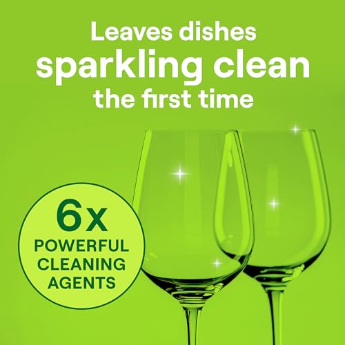 Seventh Generation Power Plus Dishwasher Detergent Packs Fresh Citrus scent for sparkling dishes Dishwasher tabs 40 count