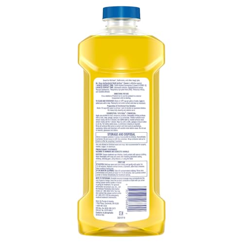 Mr. Clean, Multi-Surface Cleaner Lemon, 23 Fl Oz