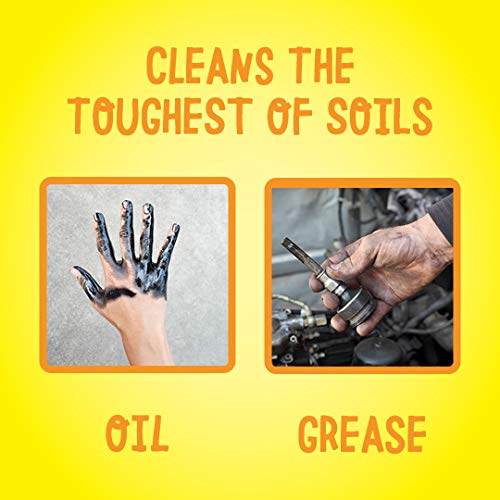 Goo Gone Hand Cleaner - 18 Ounce - Degreaser No Water Needed Rinse, Perfect for Mechanics and Working in the Garage, Natural Pumice Plus Aloe