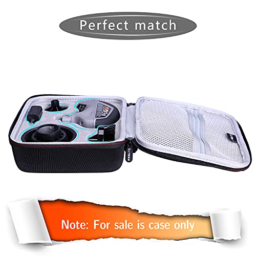 LTGEM EVA Hard Case Compatible with Dremel Versa Cleaning Tool- Grout Brush- Bathroom Shower Scrub- Kitchen & Bathtub Cleaner - Travel - Protective Carrying Storage Bag