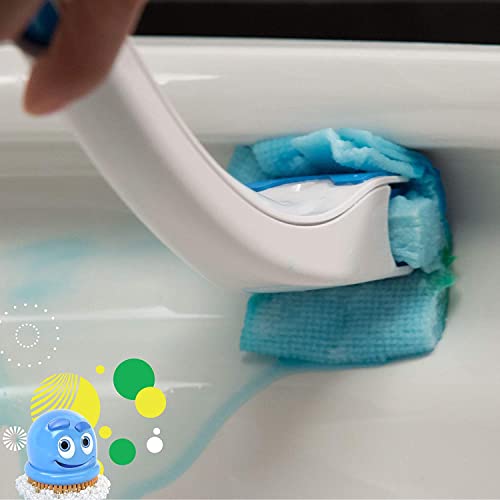 Scrubbing Bubbles Fresh Brush Flushable Refill Pads for Toilet Cleaning System, Citrus Action Scent, Toilet & Toilet Bowl Cleaner, 10 CT Refill Pads/Pack (Pack of 1)